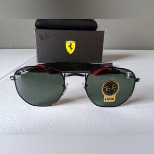 Ray-ban Hexagonal Flat Lense Scuderia Ferrari